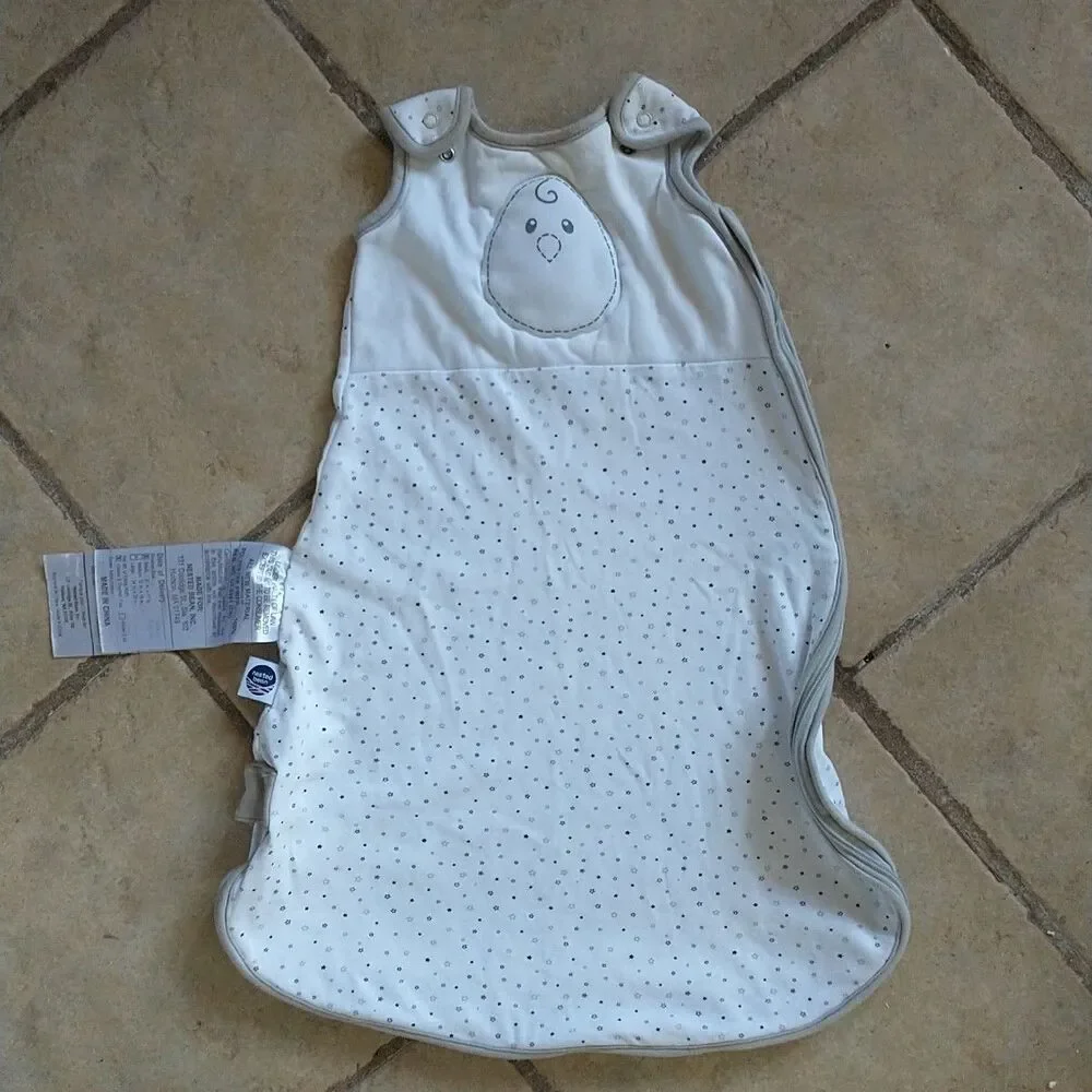 Bean Zen Sack Sleep Sack S 0-6 Months Wearable Blanket 100% Cotton
